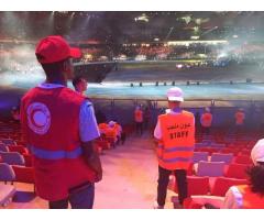 مشاركة فريق التدخل والإسعاف للهلال الأحمر الجزائري بأدرار في حفل افتتاح ألعاب البحر الأبيض المتوسط